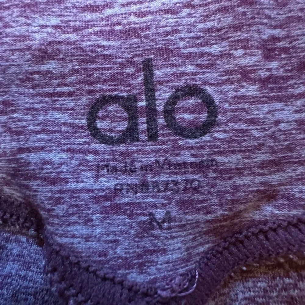 Alo Yoga High Waist Alosoft Lounge Leggings Pink Dragonfruit Heather Size M